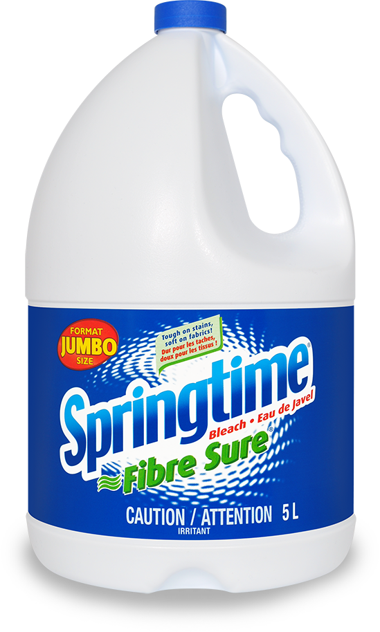 Springtime detergent and bleach products Springtime
